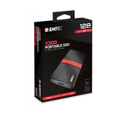 Emtec X200 128 Gb Black Red
